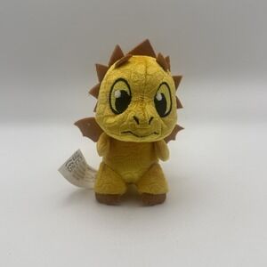 2019 Spin Master DreamWorks Dragon Rider Gemma Plush 3" Gold HTTYD